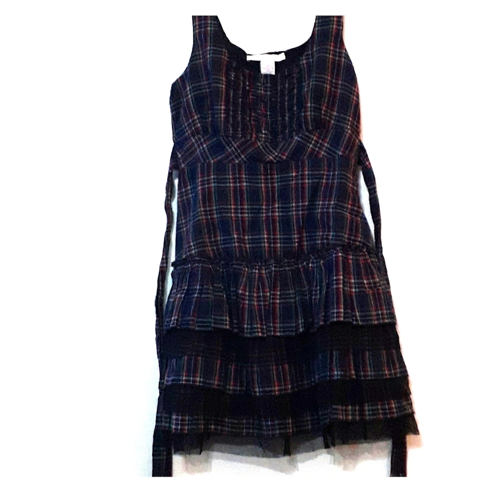 Plaid Punk Dress